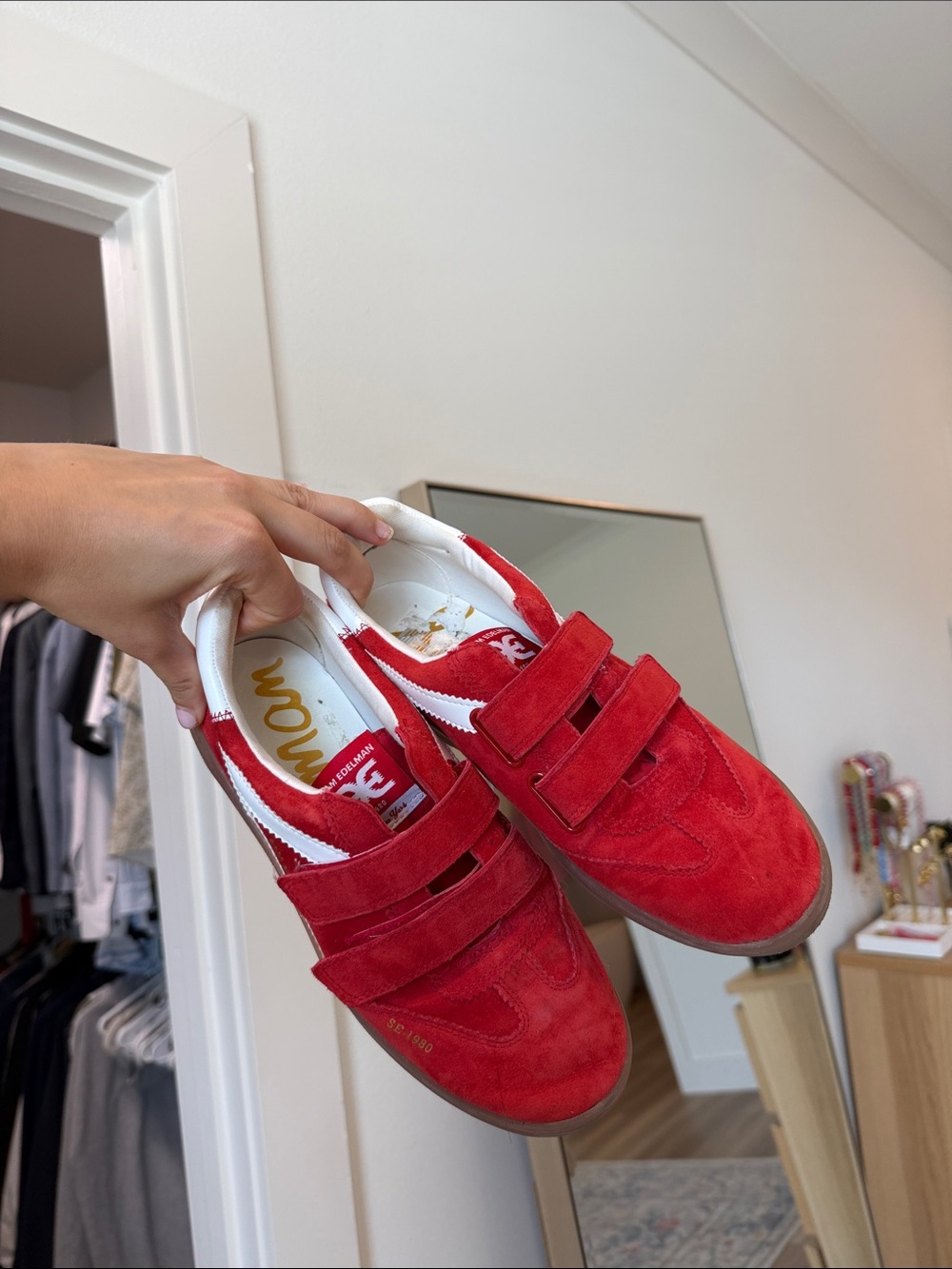 Sam Edelman Red Talia Sneaker